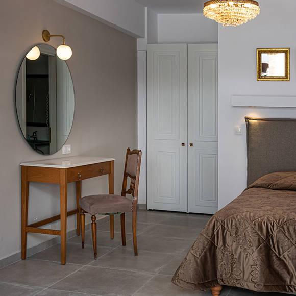 Nami Hotel Suites Standard Room bedroom amenities