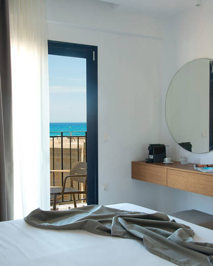 Nami Hotel Suites Deluxe Room balcony view